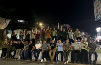 Letjen Kunto malam seru di Banjarmasin
